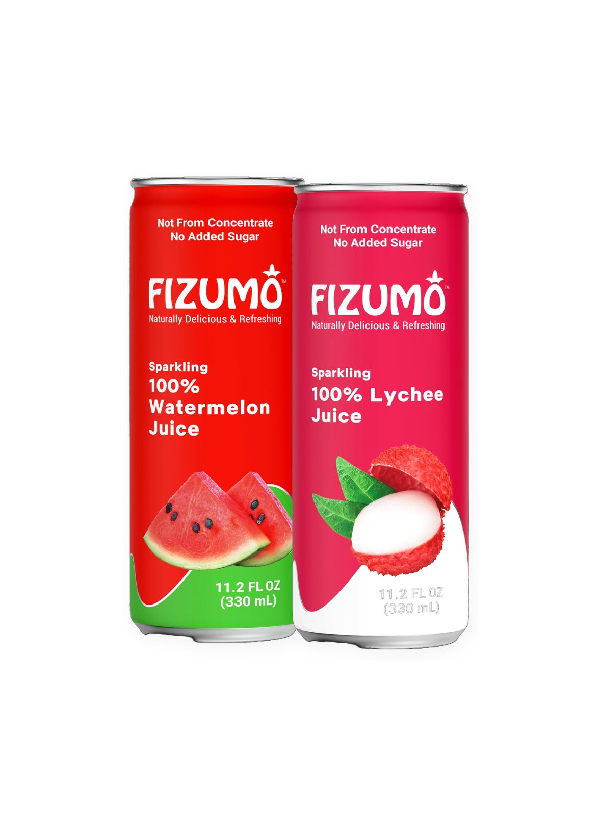 Fizumo Variety - Watermelon & Lychee (24 Cans)